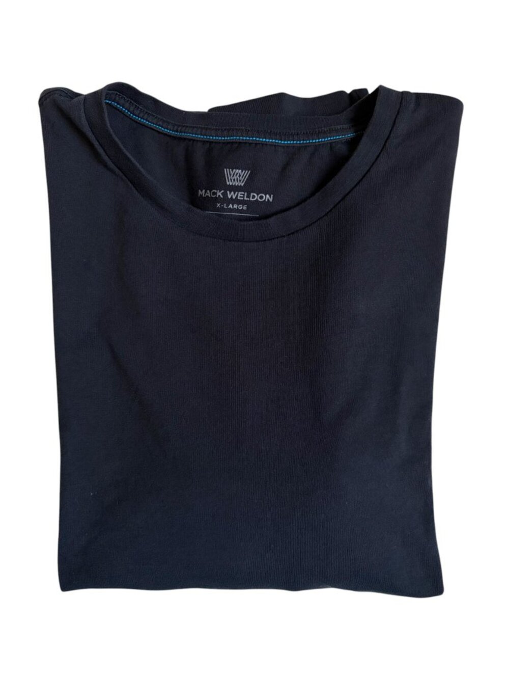 Mack Weldon Pima Long Sleeve T-Shirt (Black) - X-Large